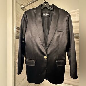 Balmain Silk Blazer